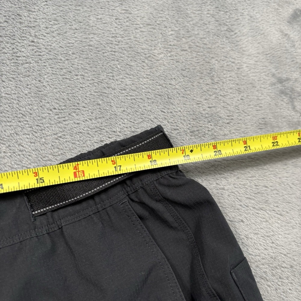 Hoka One One Woodland Hike Pant Men's Size XL Black Ripstop Pants Web Belt - Picture 8 of 9